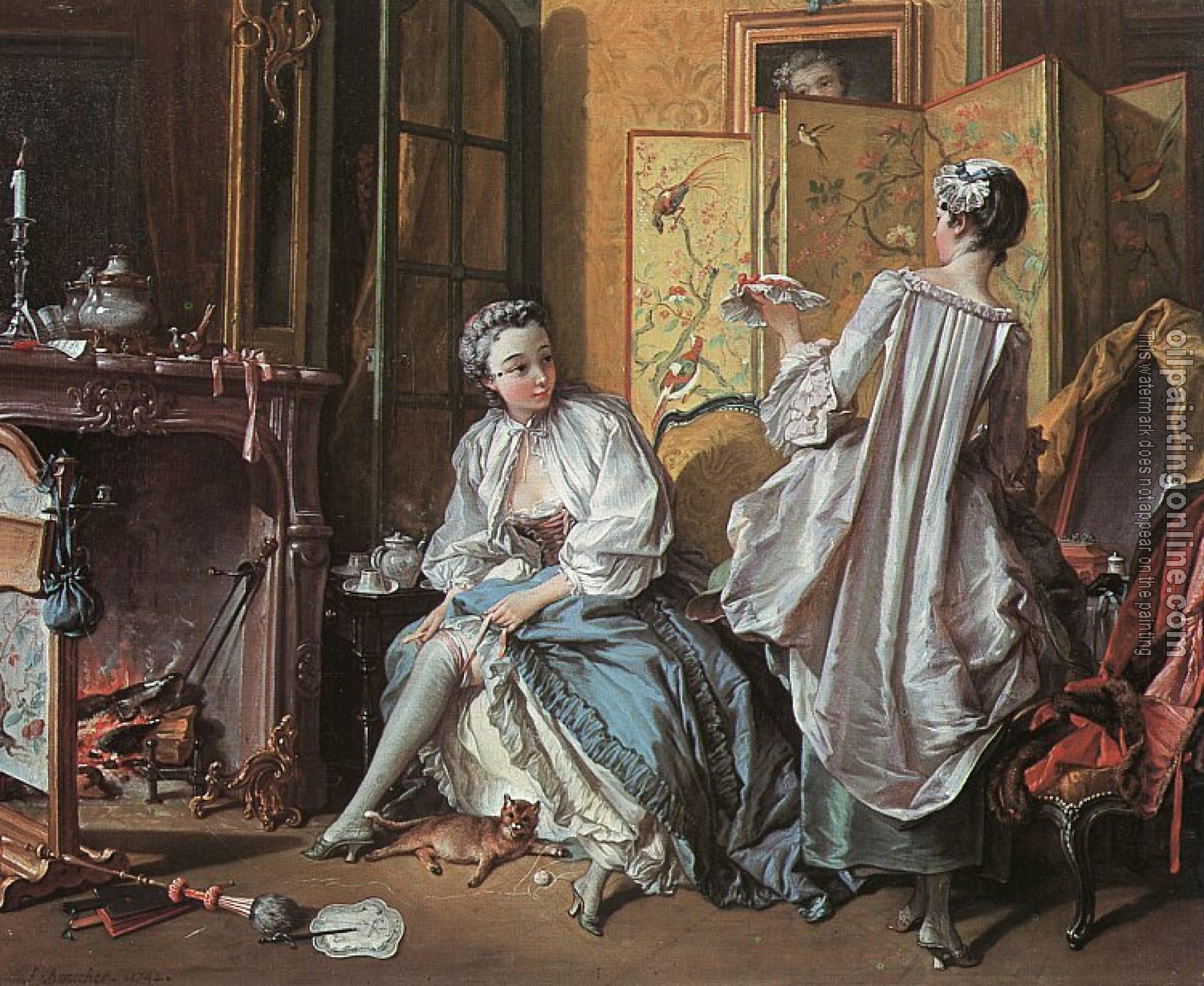 Boucher, Francois - La Toilette